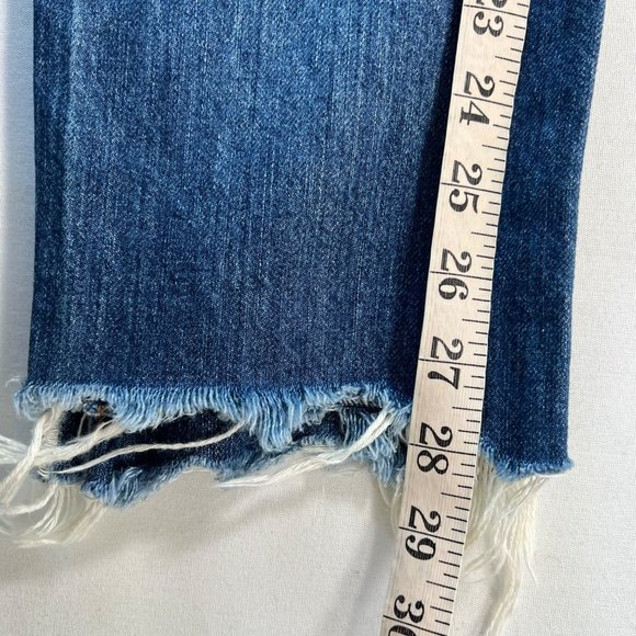 Madewell The Perfect Vintage Jean Destructed Size 24 - Picture 12 of 14